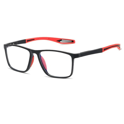 Slim Men's Blue Blocker Reading Glasses