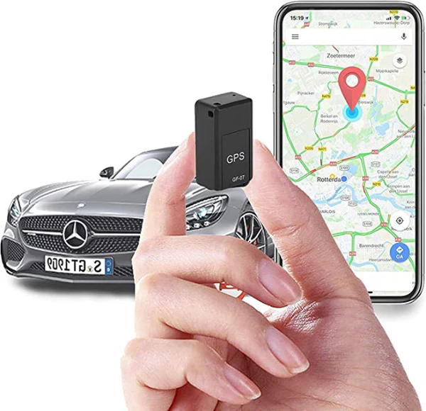 Compact GPS Tracker Device with Audio and Magnetic Mount