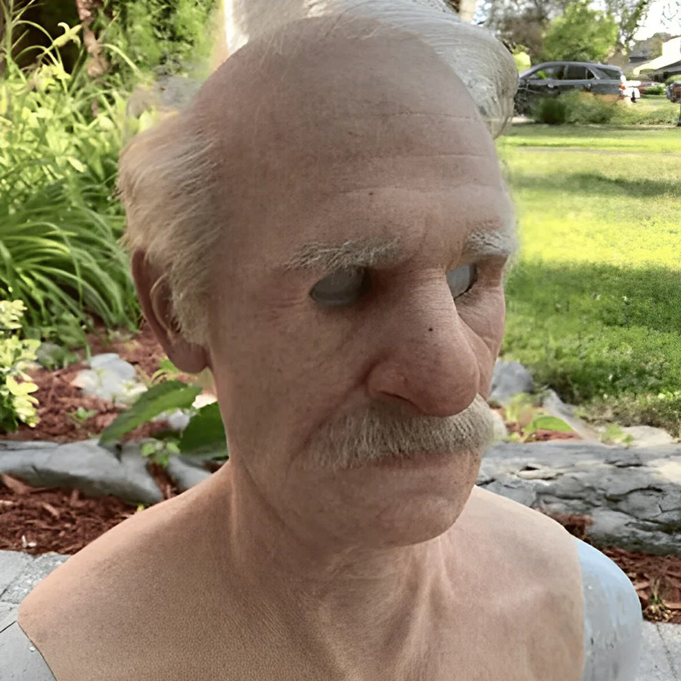 Realistic Latex Face Mask Costume Accessory