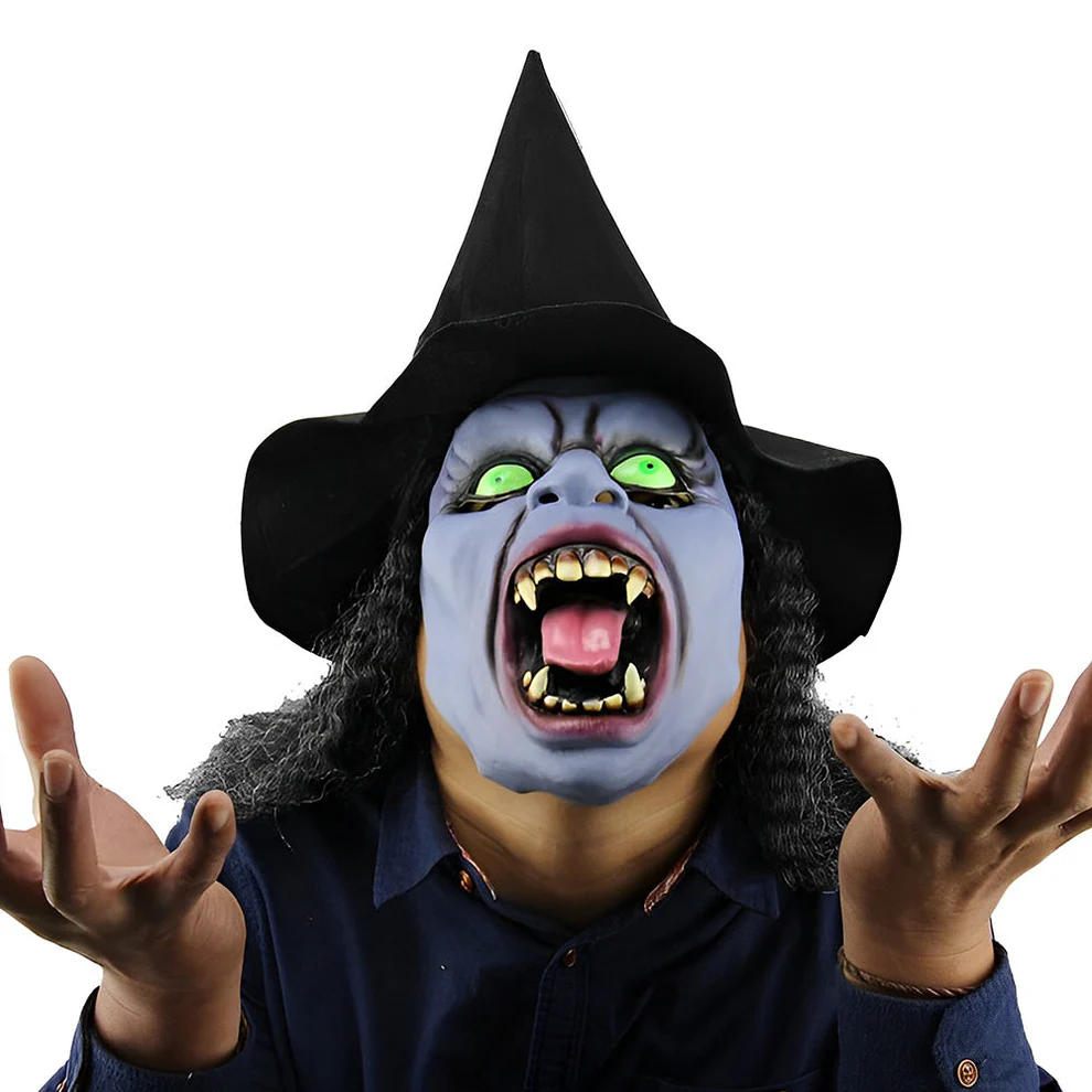 Realistic Latex Face Mask Costume Accessory