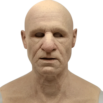 Realistic Latex Face Mask Costume Accessory