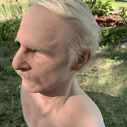 Realistic Latex Face Mask Costume Accessory