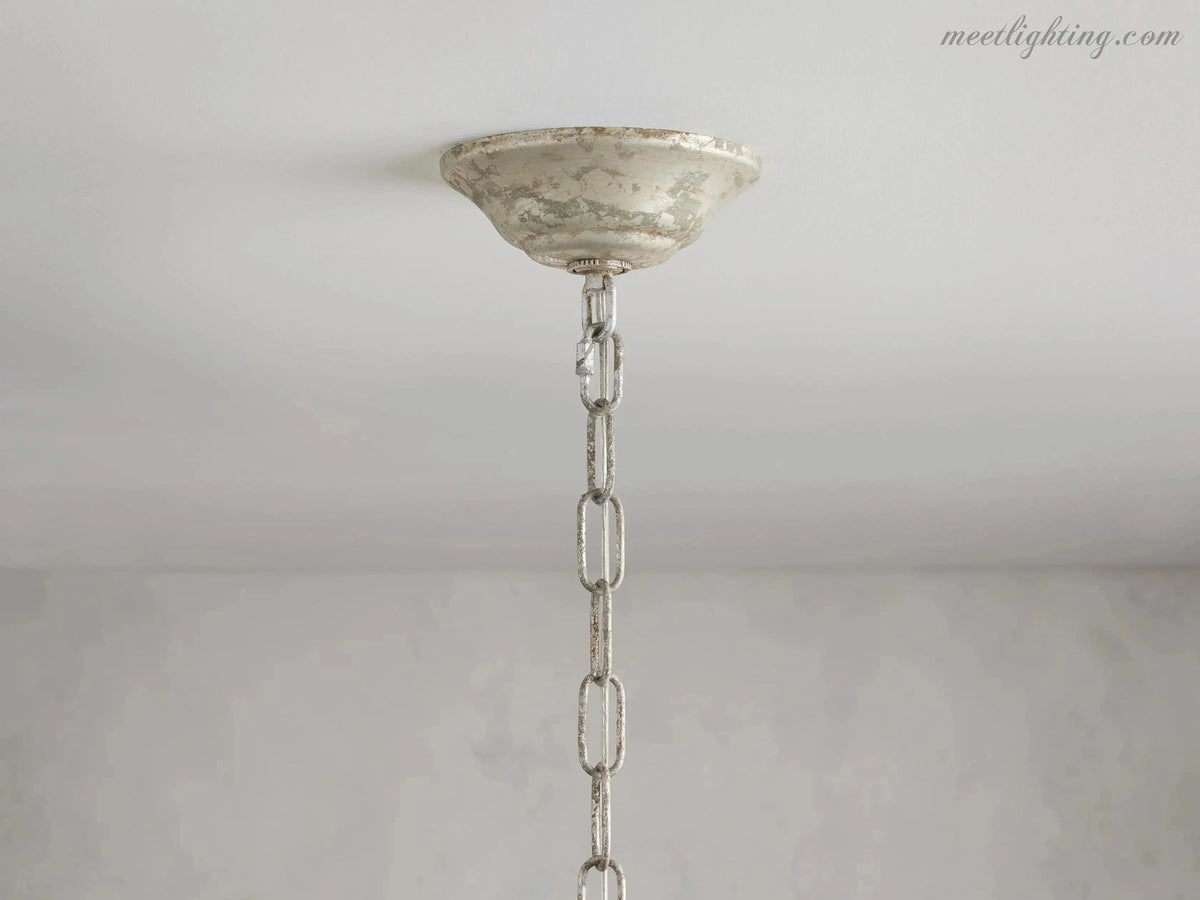 Round Multi-Light Statement Chandelier 39-60 in 6-12 Sockets Metal Crown for Dining Room Foyer Entryway Living Room