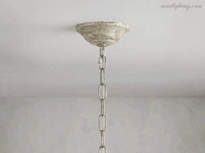 Round Multi-Light Statement Chandelier 39-60 in 6-12 Sockets Metal Crown for Dining Room Foyer Entryway Living Room