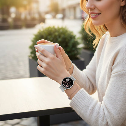 Fitness Tracker | Smartwatch with Heart Rate & Sleep Monitoring | Sleek Design for Active Lifestyles