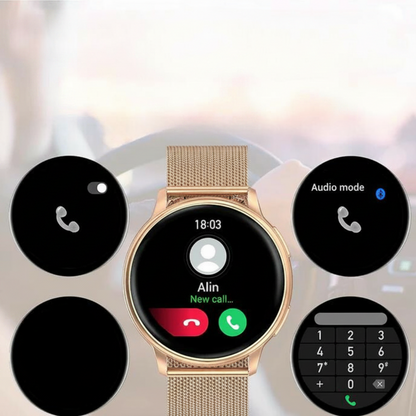 Fitness Tracker | Smartwatch with Heart Rate & Sleep Monitoring | Sleek Design for Active Lifestyles