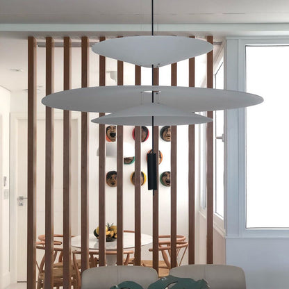 Modern LED Ceiling Fixture 26 Inch White Acrylic Adjustable Height for Kitchen Dining Bedroom Entryway Overhead Lighting Fixture