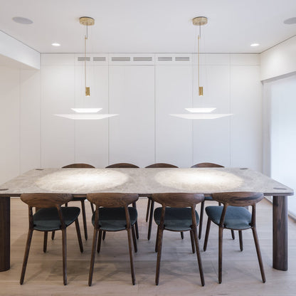Modern LED Ceiling Fixture 26 Inch White Acrylic Adjustable Height for Kitchen Dining Bedroom Entryway Overhead Lighting Fixture