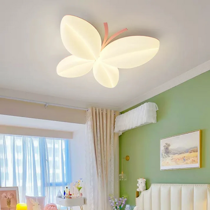 Flana Collection | LED Ceiling Lamp in Butterfly Shape with Soft Light | Charming Design for Children's Rooms