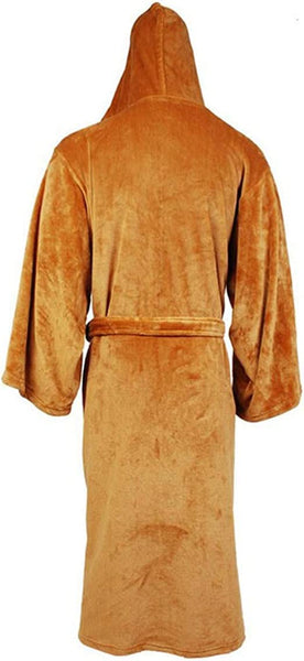 COZARA – Extra Long Flannel Bathrobe with Hood for Cozy Everyday Warmth