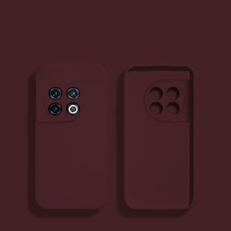 Soft-Touch Silicone Phone Case with Camera Protection for Android Models – Shock-Absorbing Cover with Raised Edges & Fingerprint-Resistant