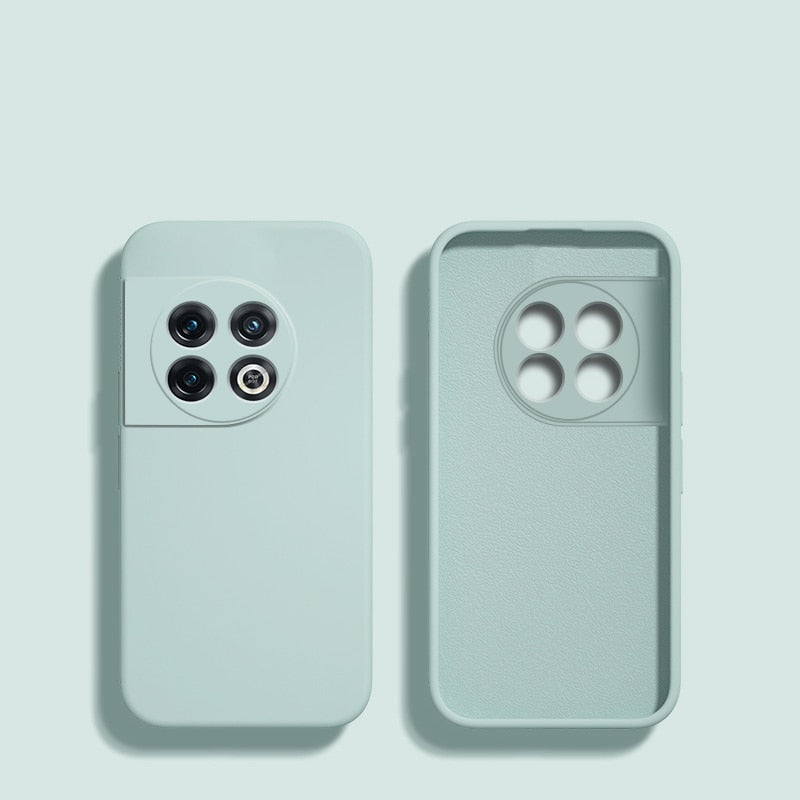 Soft-Touch Silicone Phone Case with Camera Protection for Android Models – Shock-Absorbing Cover with Raised Edges & Fingerprint-Resistant