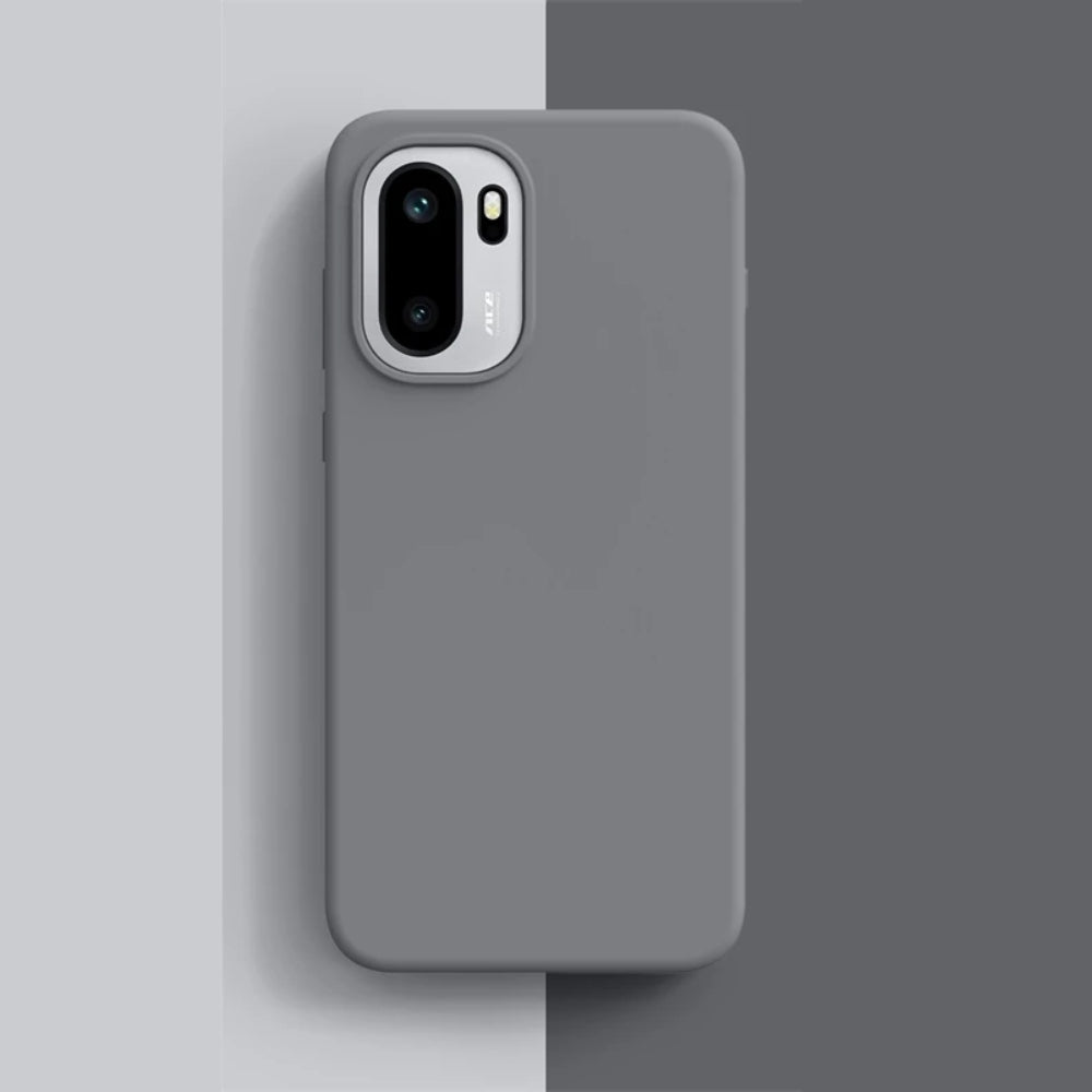 Soft-Touch Silicone Phone Case with Camera Protection for Android Models – Shock-Absorbing Cover with Raised Edges & Fingerprint-Resistant