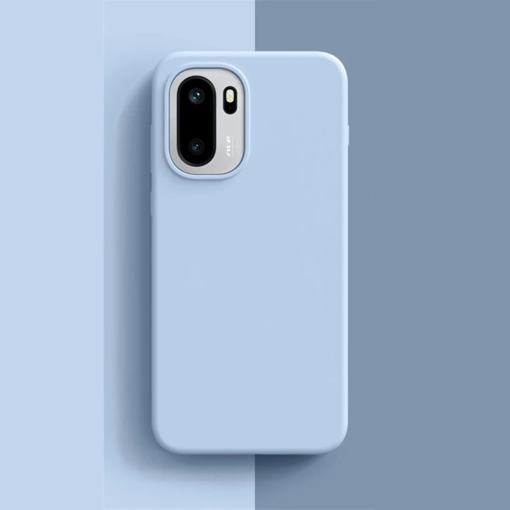 Soft-Touch Silicone Phone Case with Camera Protection for Android Models – Shock-Absorbing Cover with Raised Edges & Fingerprint-Resistant