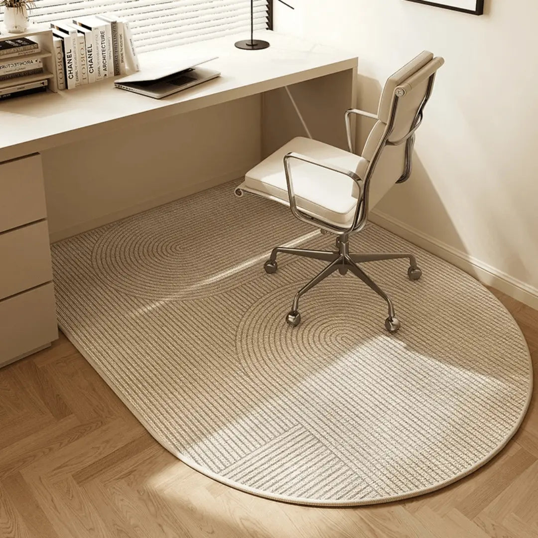 Office Chair Mat with Velvet Surface, Desk Chair Mat with Anti Slip Backing, Rolling Chair Mat Floor Protector
