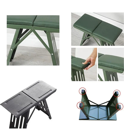 FlexSeat | Lightweight Folding Chair with Adjustable Back Support | Perfect for Camping and Outdoor Activities
