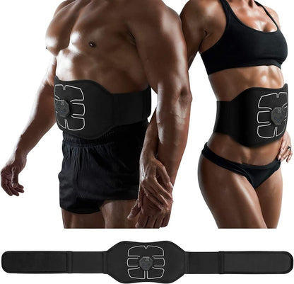 USB Rechargeable Abdominal Toning Belt with 6 Workout Modes