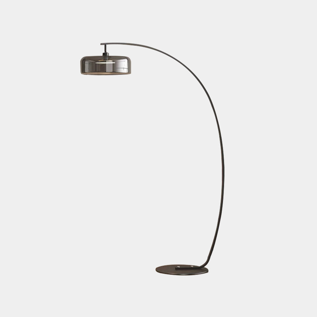 Arched Arc Floor Lamp with Three Color Temperature Settings for Bedrooms, Living Rooms & Home Offices