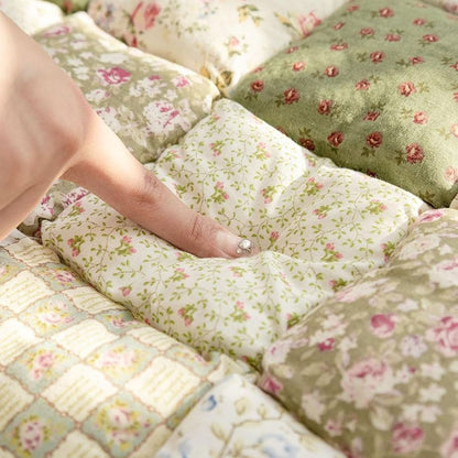 Flora Sofa Cover - Microfiber Blend, Cozy Floral Design