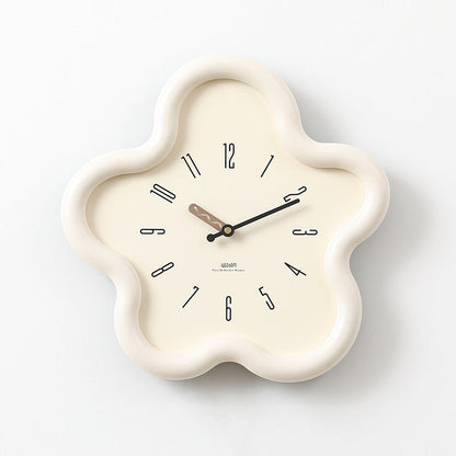 Floral Elegance | 3D Floral Pendulum Wall Clock with Silent Movement | Nature-Inspired Decor for Tranquil Spaces