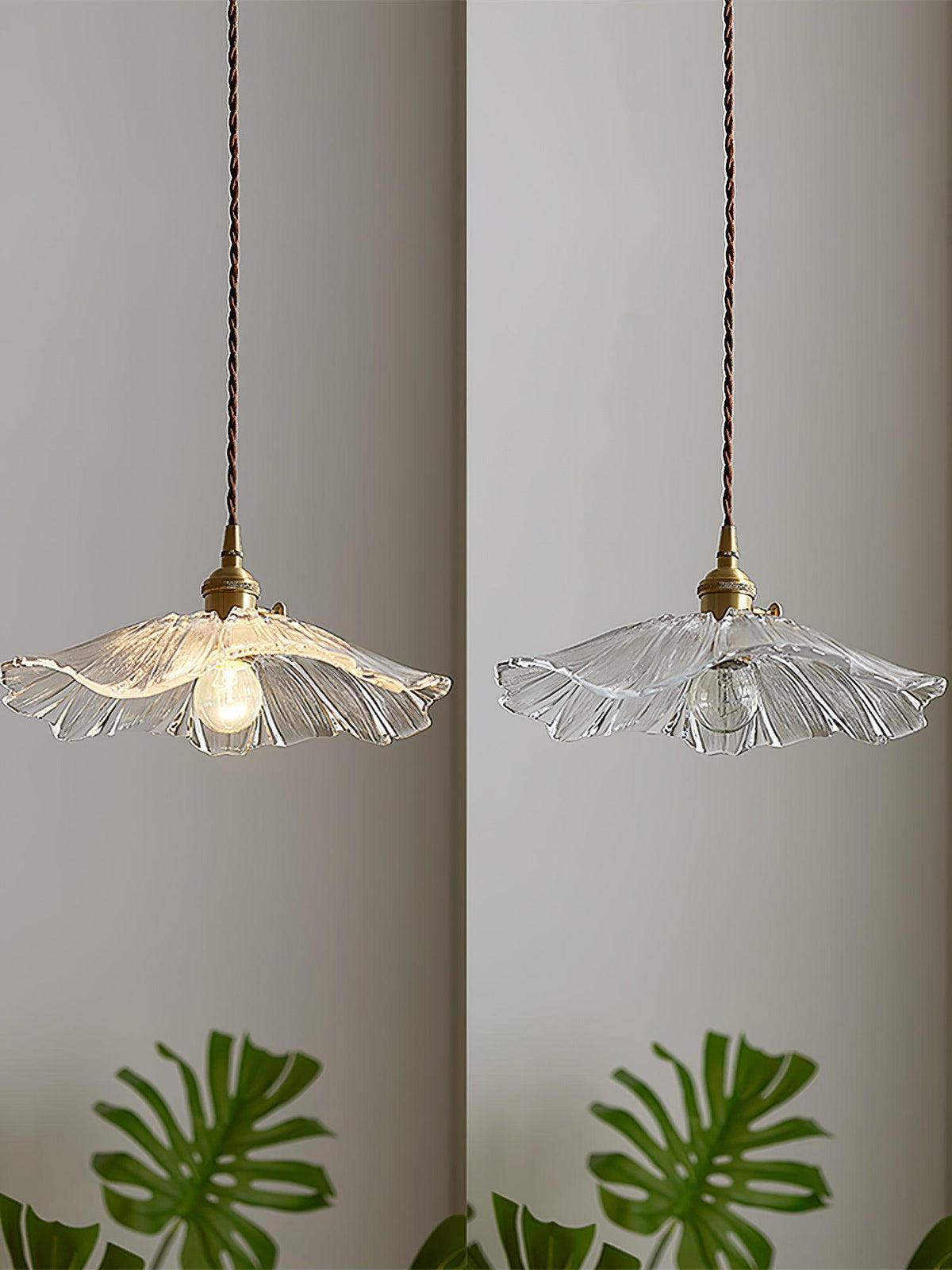 Glass Pendant Light 11 Inch Dome Shade Adjustable Hanging Fixture for Kitchen Island Dining Room Table Vintage Style Ceiling Lamp E26 Socket