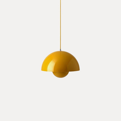 Geometric Aluminum Hanging Fixture 9 Inch Matte Modern Overhead Illumination for Kitchen Dining Room Entry