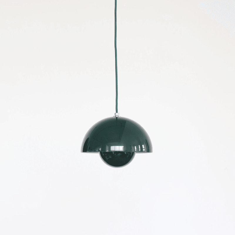 Geometric Aluminum Hanging Fixture 9 Inch Matte Modern Overhead Illumination for Kitchen Dining Room Entry