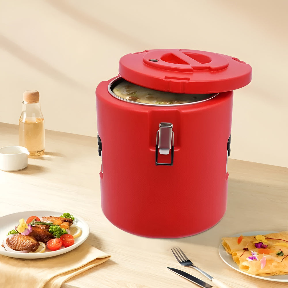 Insulated Food Container | Thermal Hot Cold Storage Bucket with 15L Capacity for Meal Prep