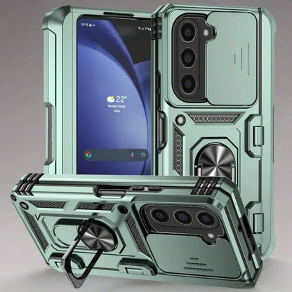 Reinforced Armor Case for Galaxy Z Fold 6 & Z Fold 5 – Drop-Resistant Phone Shell with Precise Hinge Coverage & Full-Access Design for