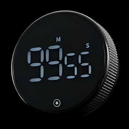 Desktop Focus Timer | Magnetic Timer for Work Sessions | Physical Task Timer for Home Office and Study | Portable Time Management Tool for