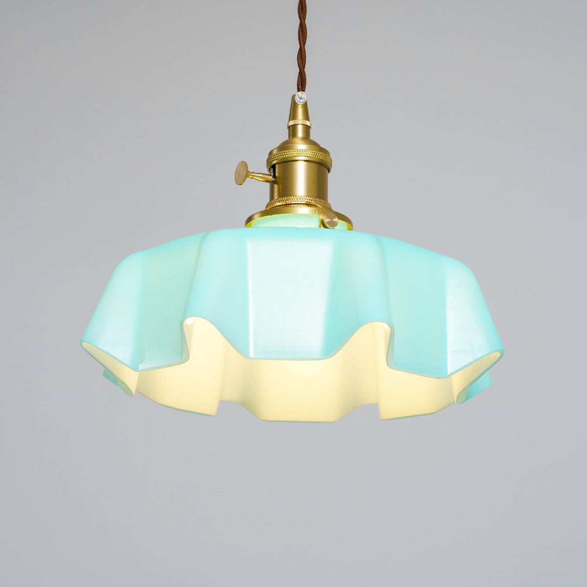 Hanging Ceiling Light Fixture Textured Dome Shade White Beige Pink Blue for Kitchen Island Dining Room Adjustable Height Indoor Pendant Lamp