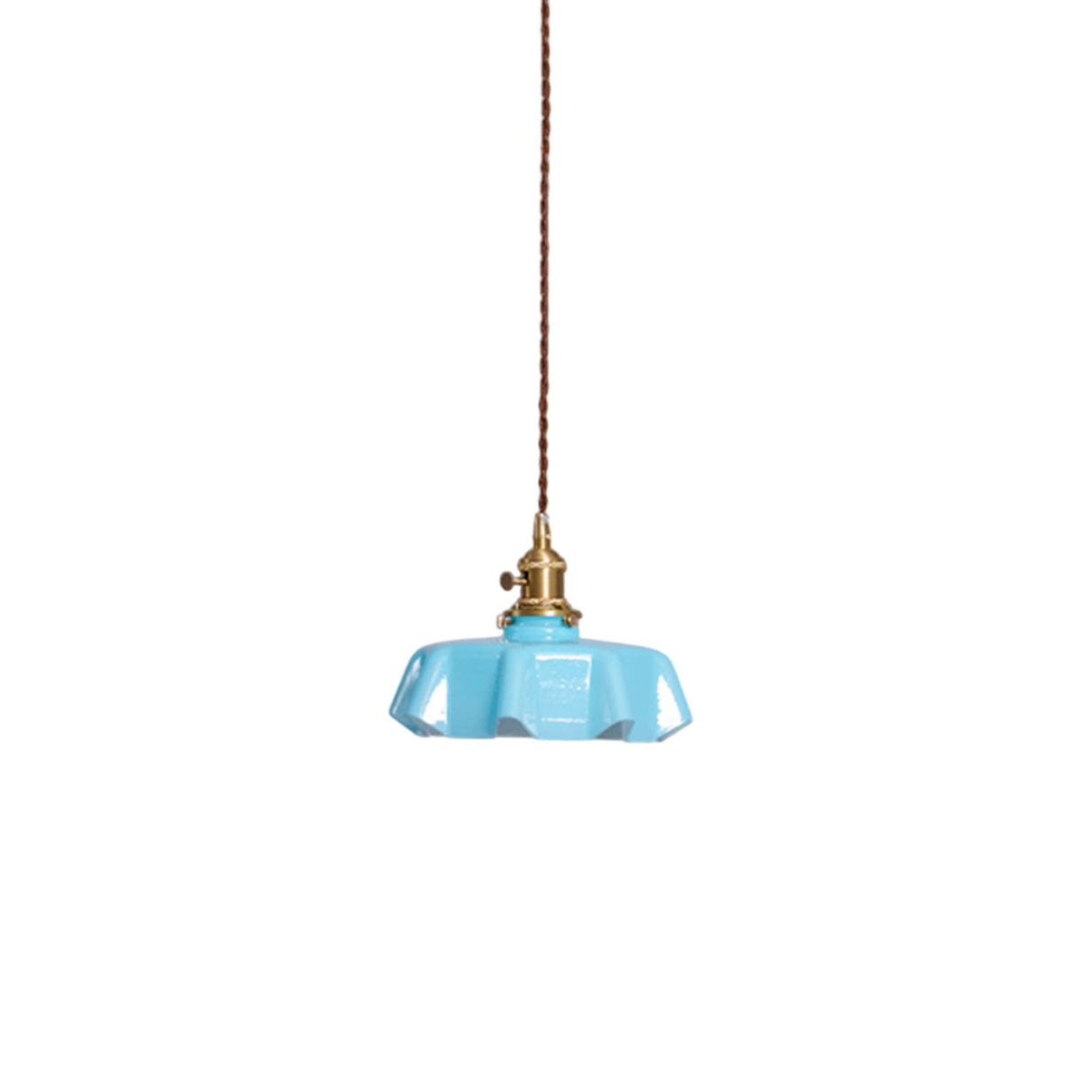 Hanging Ceiling Light Fixture Textured Dome Shade White Beige Pink Blue for Kitchen Island Dining Room Adjustable Height Indoor Pendant Lamp