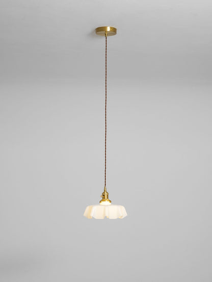 Hanging Ceiling Light Fixture Textured Dome Shade White Beige Pink Blue for Kitchen Island Dining Room Adjustable Height Indoor Pendant Lamp