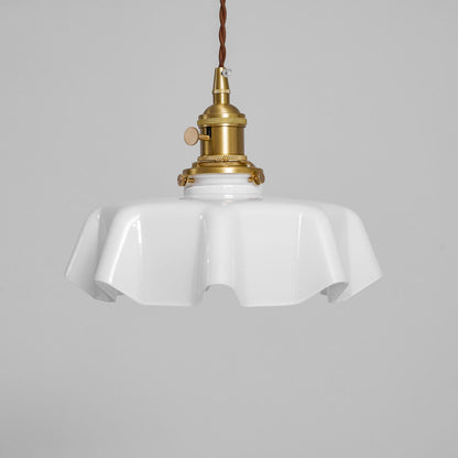 Hanging Ceiling Light Fixture Textured Dome Shade White Beige Pink Blue for Kitchen Island Dining Room Adjustable Height Indoor Pendant Lamp