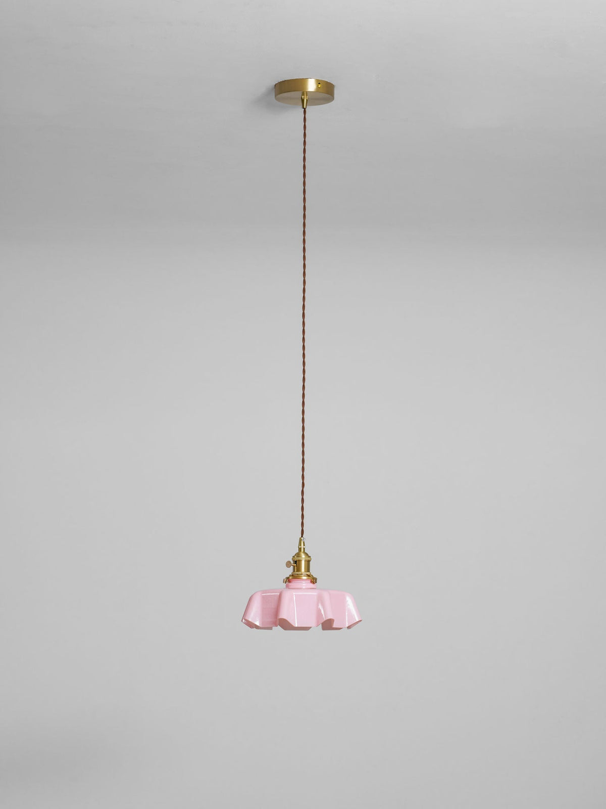 Hanging Ceiling Light Fixture Textured Dome Shade White Beige Pink Blue for Kitchen Island Dining Room Adjustable Height Indoor Pendant Lamp