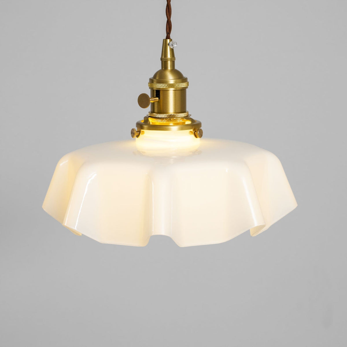 Hanging Ceiling Light Fixture Textured Dome Shade White Beige Pink Blue for Kitchen Island Dining Room Adjustable Height Indoor Pendant Lamp