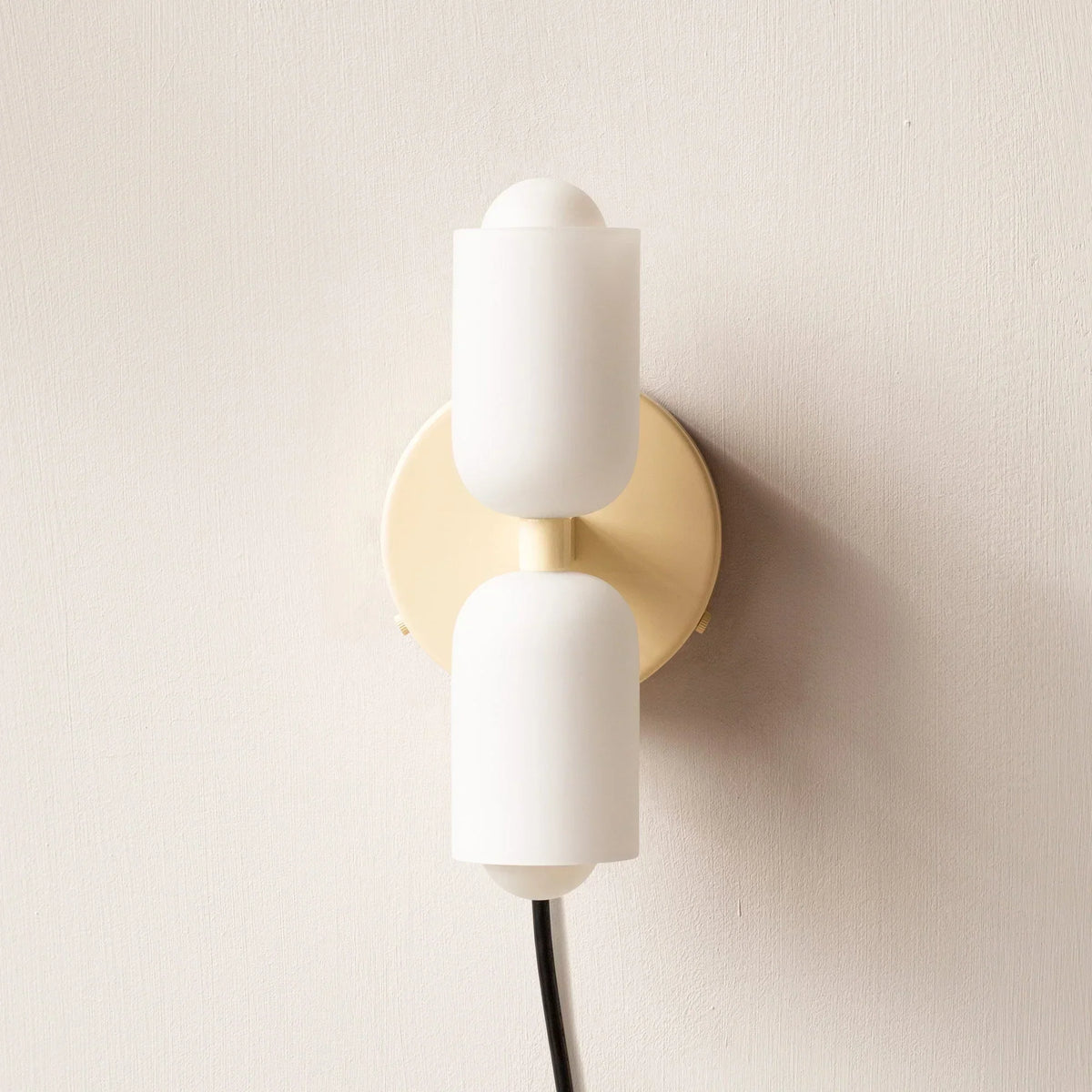 Iron & Glass Sconce Dual-Light Fixture for Bedroom Hallway Bathroom Parisian-Inspired Accent 10 in Tall E14 Socket 6 Finishes