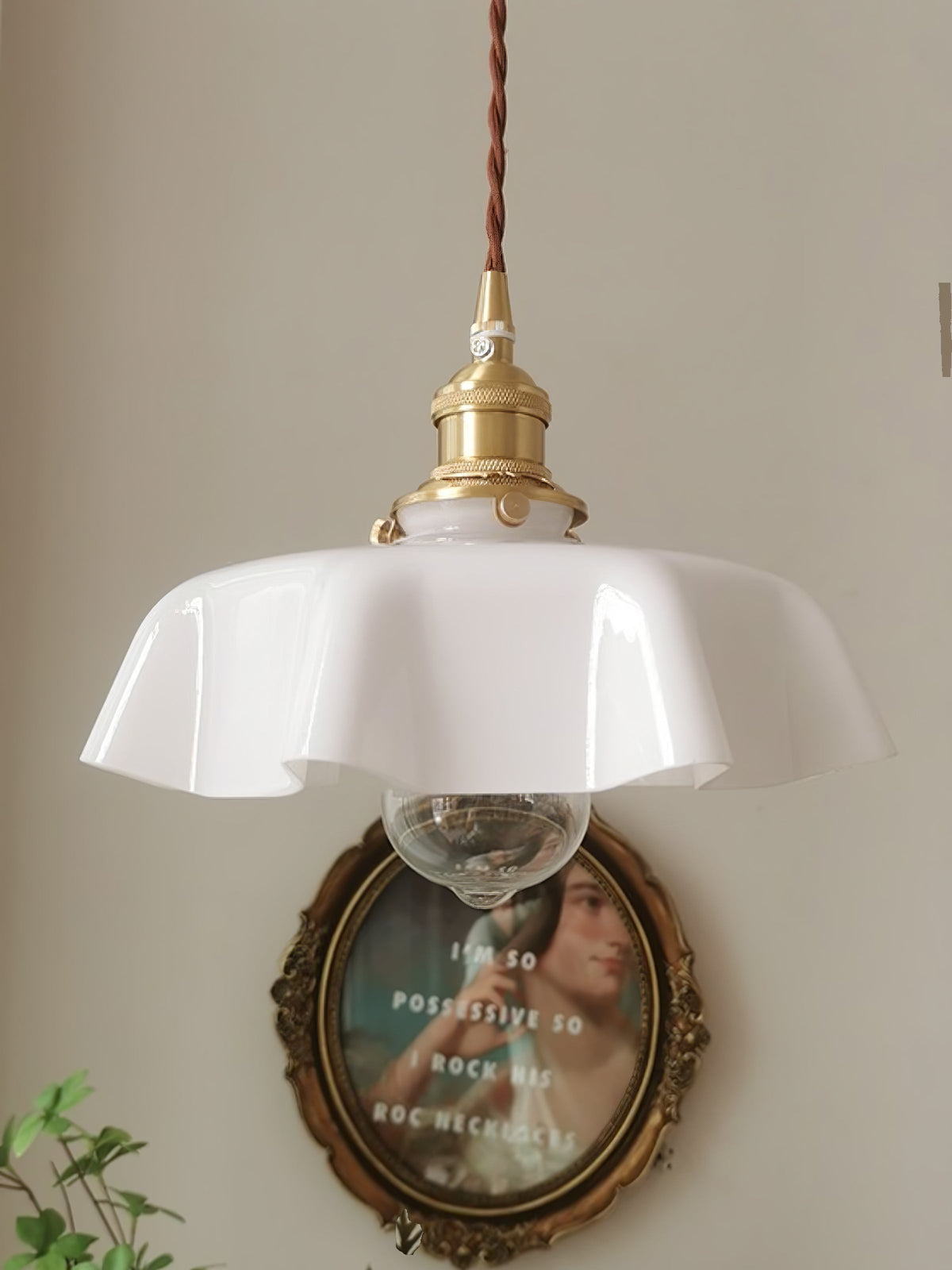 Hanging Ceiling Light Fixture Textured Dome Shade White Beige Pink Blue for Kitchen Island Dining Room Adjustable Height Indoor Pendant Lamp