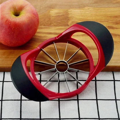 Fresco Fruit Slicer - Stainless Steel Blades, 8 or 12 Cuts for Watermelon and Apple