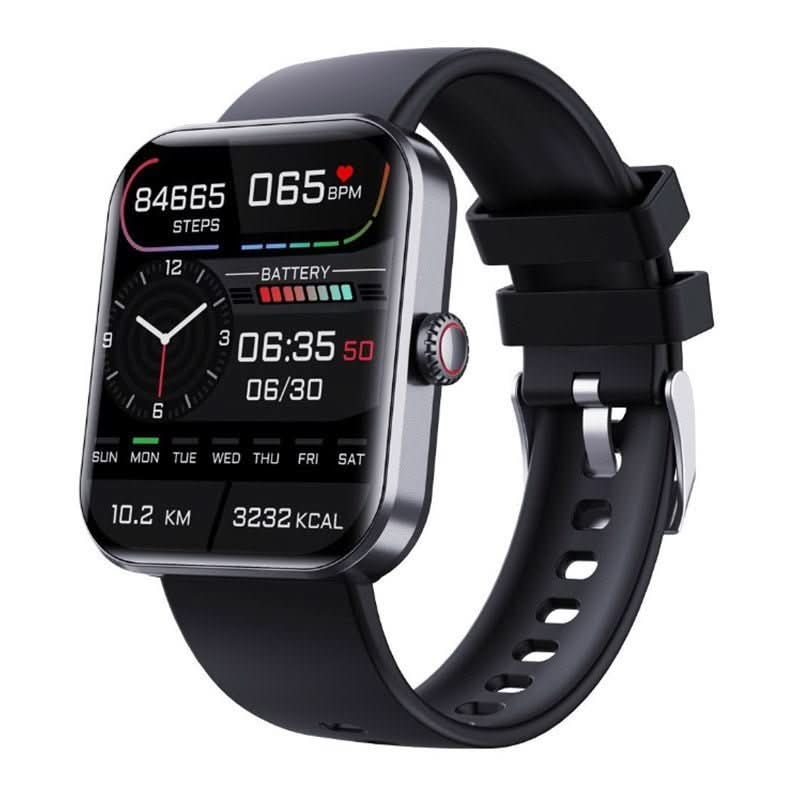 Health Tracker Smartwatch with Non-Invasive Glucose Trend Monitor & Heart Rate | Real-Time Vitals Display for Daily Wellness