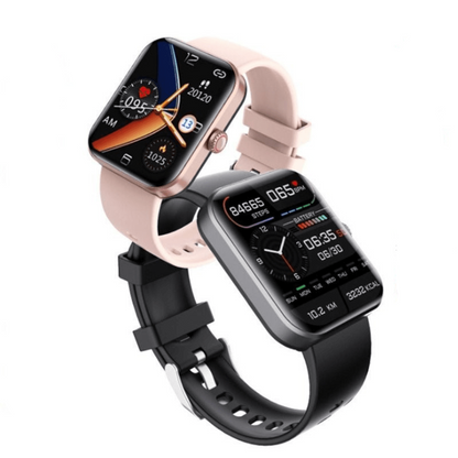 Health Tracker Smartwatch with Non-Invasive Glucose Trend Monitor & Heart Rate | Real-Time Vitals Display for Daily Wellness