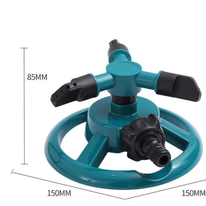 SpinSprout 360 – Compact Garden Sprinkler – Even Water Distribution Tool