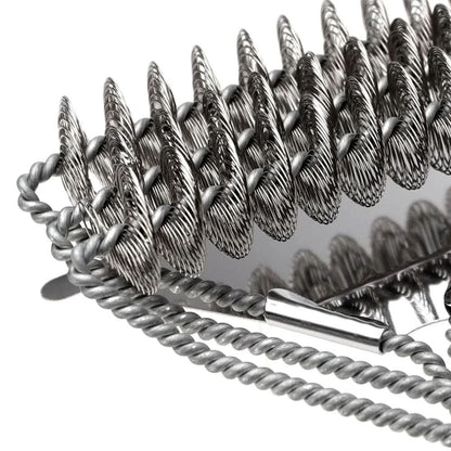 GRATEGUARD – Stainless Steel BBQ Brush for Safe Cleaning