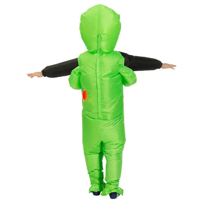 Ortekor Galactic Costume | Inflatable Alien Outfit with Leak-Proof Design | Fun for All Ages