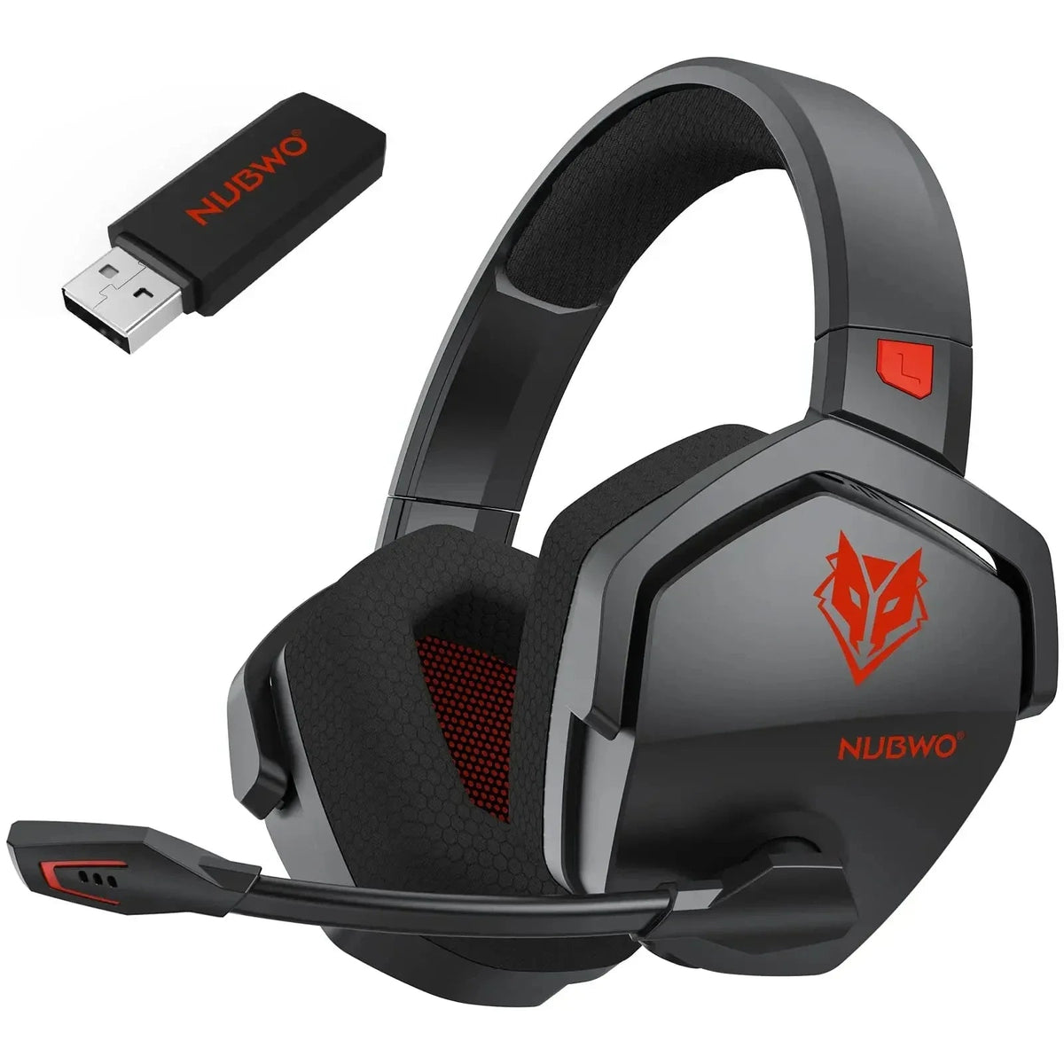 Ortekor Gaming Headset | Wireless Gaming Headset with Noise Reduction & Built-In Microphone | Comfortable Over-Ear Design for Immersive Gameplay