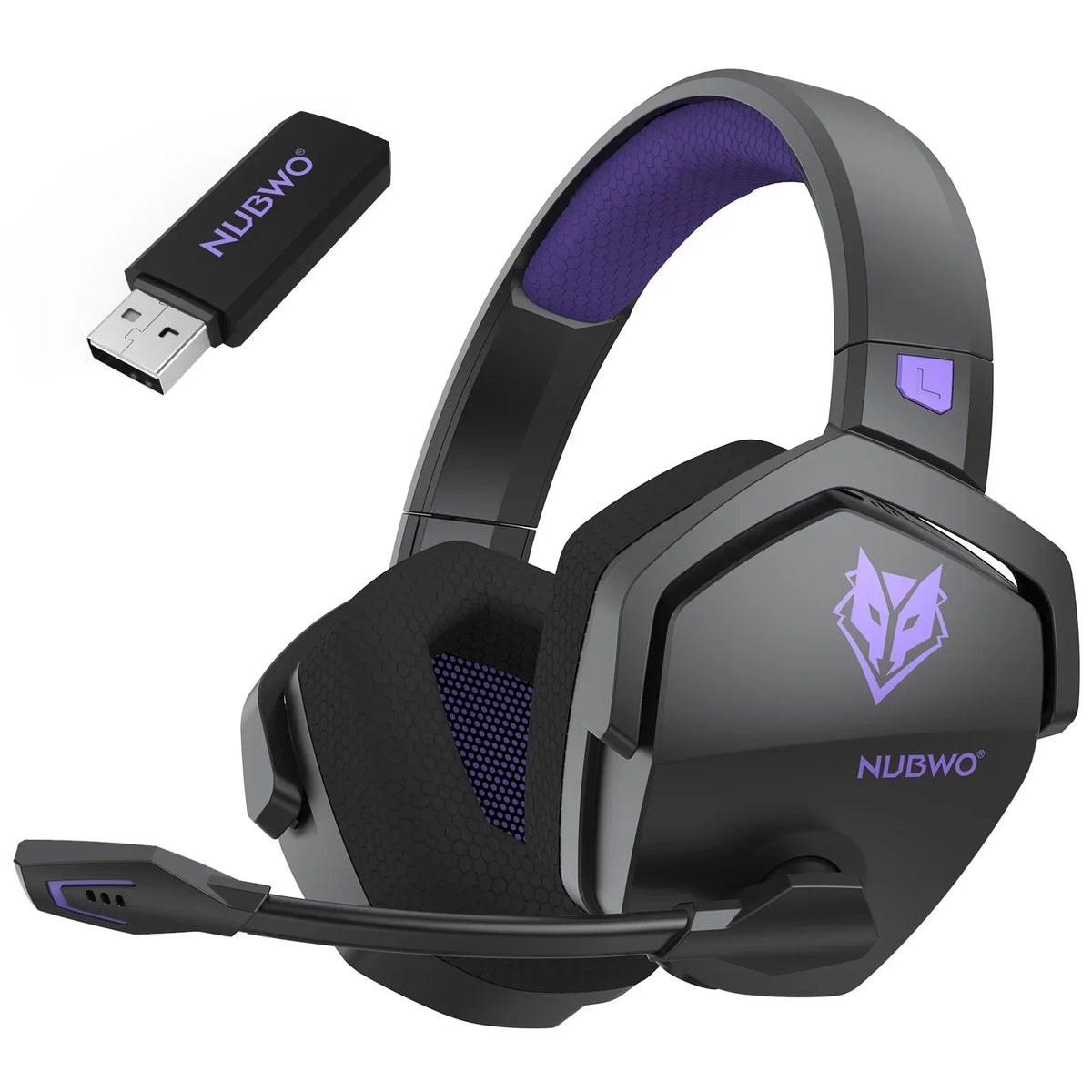 Ortekor Gaming Headset | Wireless Gaming Headset with Noise Reduction & Built-In Microphone | Comfortable Over-Ear Design for Immersive Gameplay