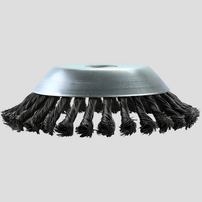 Garden Pro | Carbon Steel Weed Brush Trimmer with Heavy-Duty Wires | Efficient Cleaning for Driveways and Patios