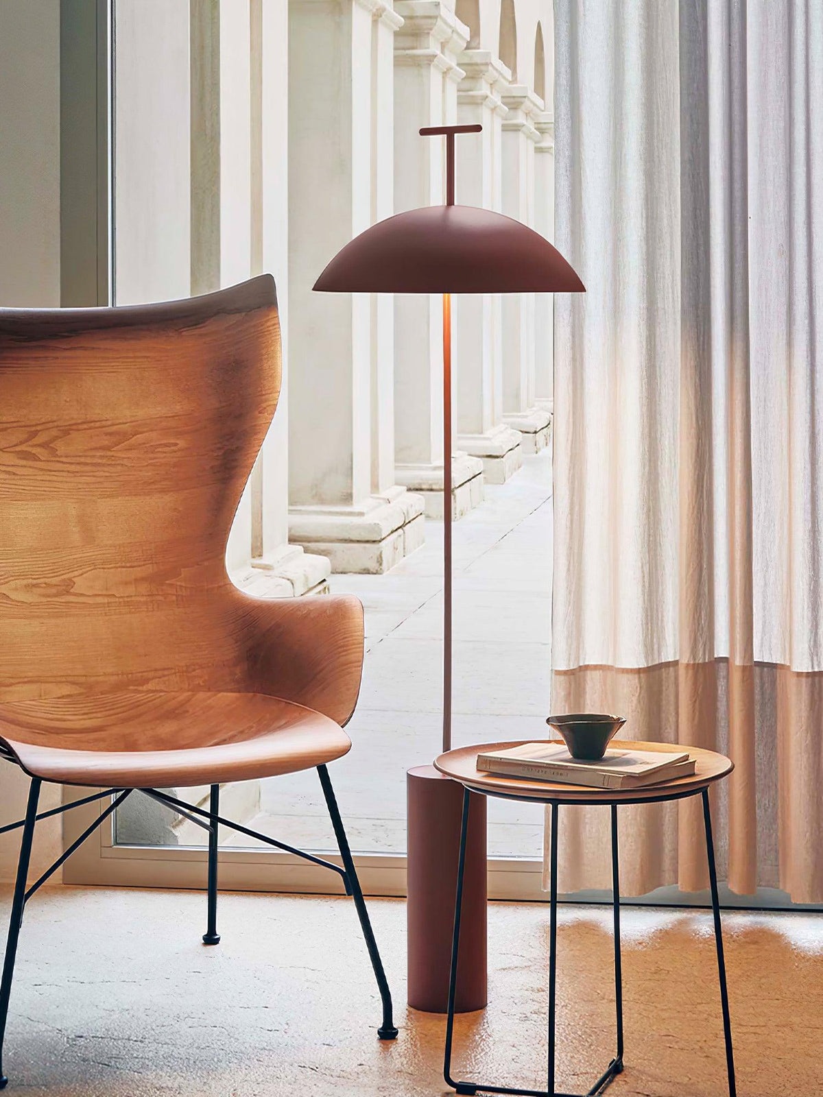 Adjustable Steel & Wood Standing Lamp 5 ft Tall for Reading Nooks Modern Living Room Bedroom Task Light Three Finishes
