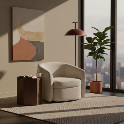 Adjustable Steel & Wood Standing Lamp 5 ft Tall for Reading Nooks Modern Living Room Bedroom Task Light Three Finishes