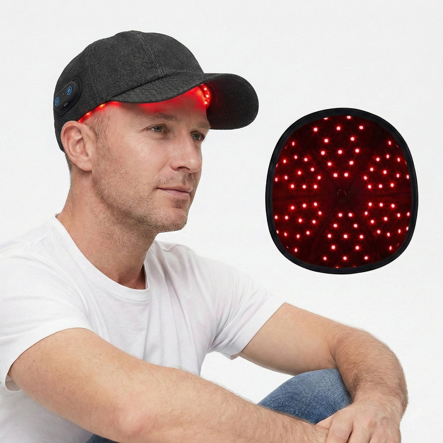 LED Red Light Therapy Scalp Treatment Lamp